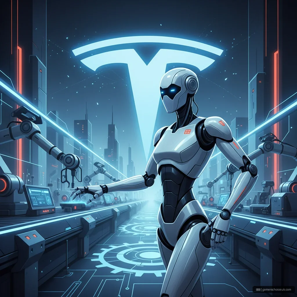 爱游戏 - 特斯拉发布全新工业机器人，推动制造业智能化变革 配图1